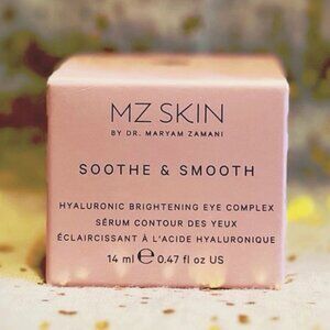 MZ Skin~Soothe & Smooth~Brightening Eye Complex~14ml / 0.47 fl oz~Full Size~NIB~